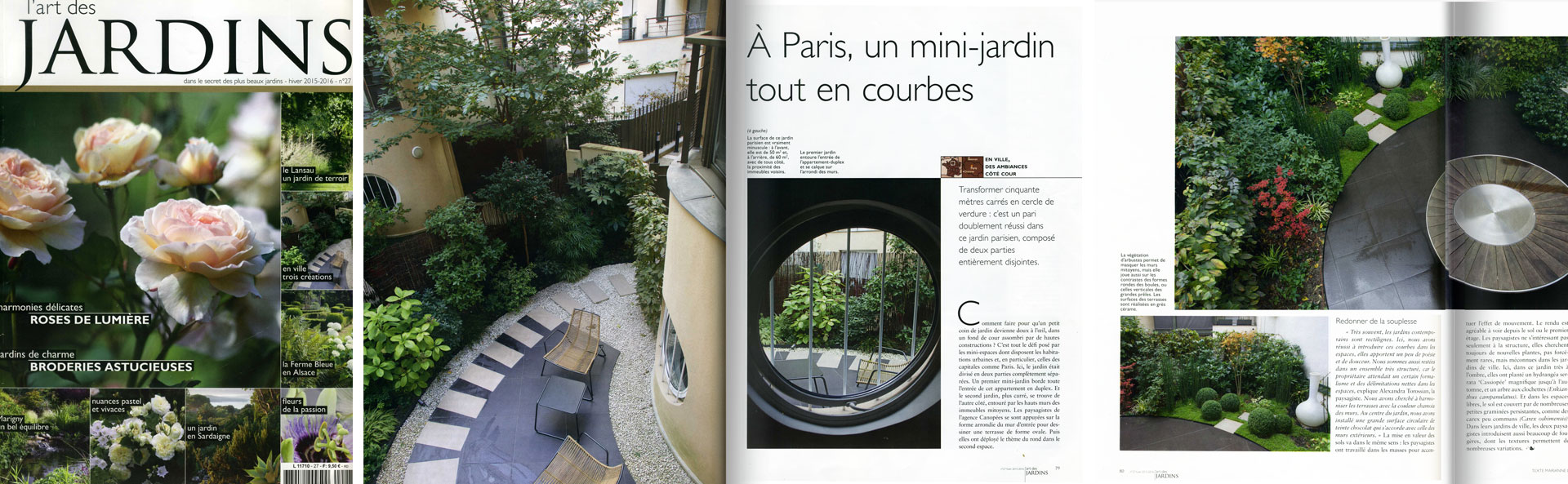 L’art des jardins