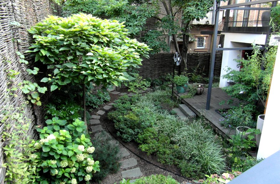 Architecte paysagiste jardin contemporain