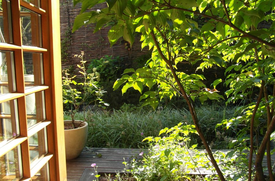 Architecte paysagiste jardin contemporain